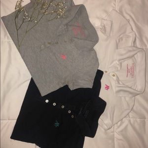 ♡ Bundle of 3 Aeropostale polos XS ♡